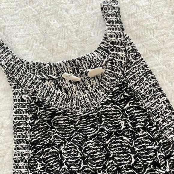 Anthropologie Moth Cotton Sleeveless Tunic Knit Sweater - Picture 5 of 13